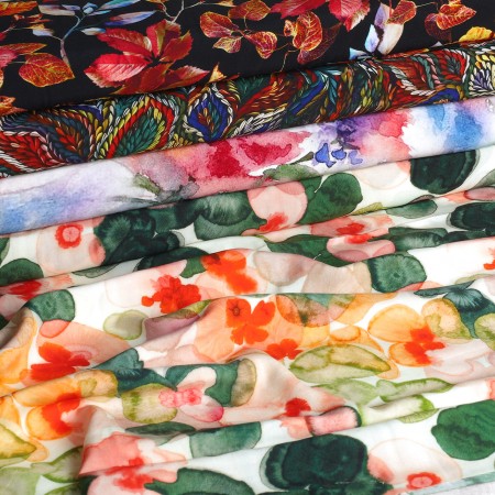 VISCOSE POPELINE PRINT 110-115GSM