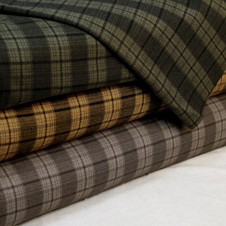 JERSEY LAINAGE IMPRIME CARREAUX 300GSM