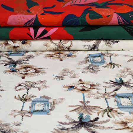 TISSU POPELINE COTON 105GSM