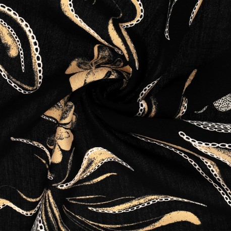 TISSU FANTAISIE VISCOSE TEXTUREE 140GSM